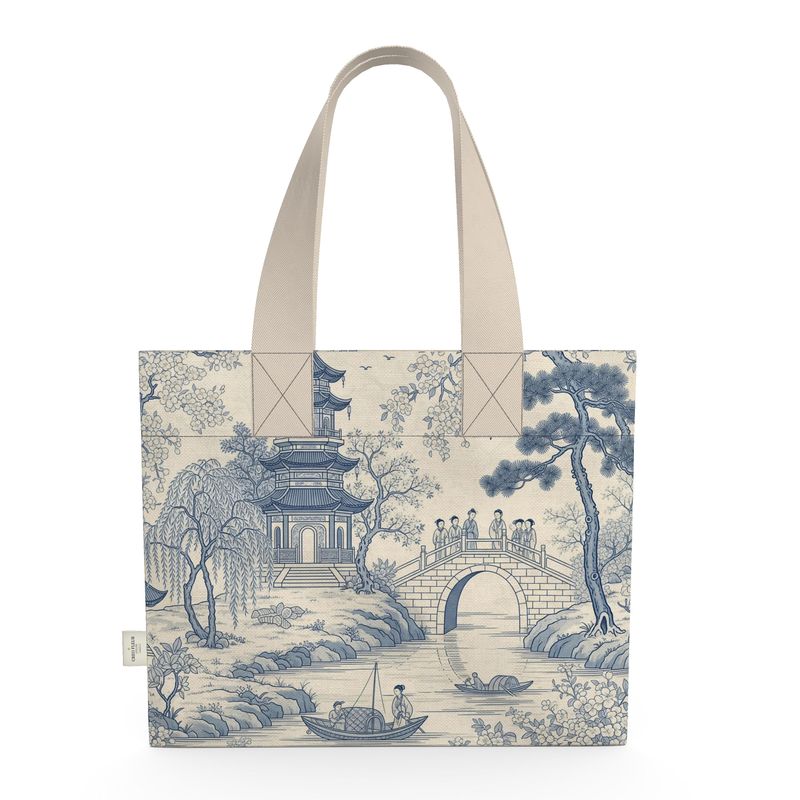 Tote Bag · Creo Fleur Atelier — atelier-printed silk piece, image 5