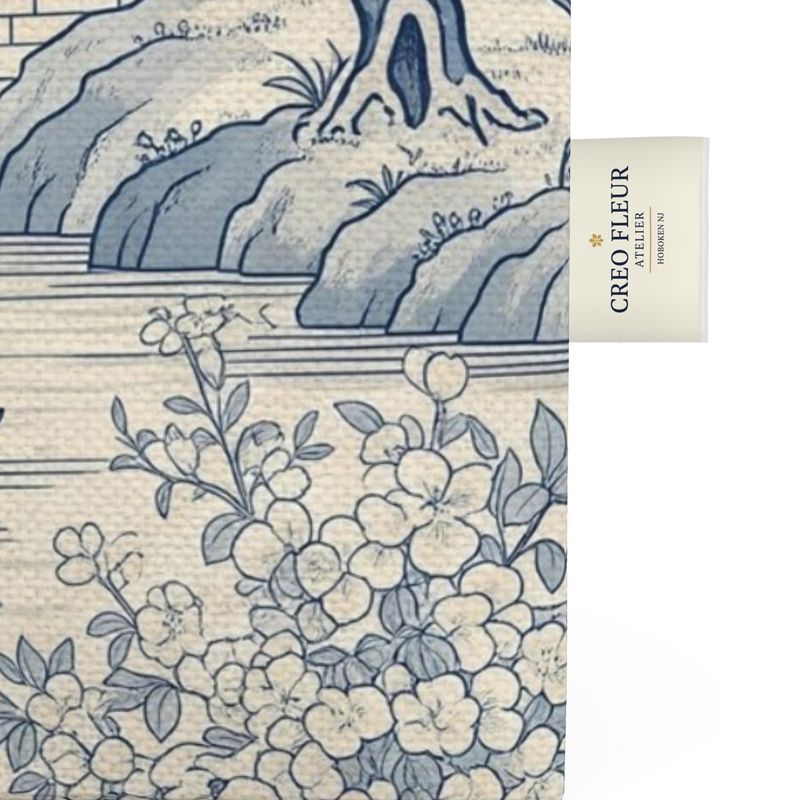 Tote Bag · Creo Fleur Atelier — atelier-printed silk piece, image 6