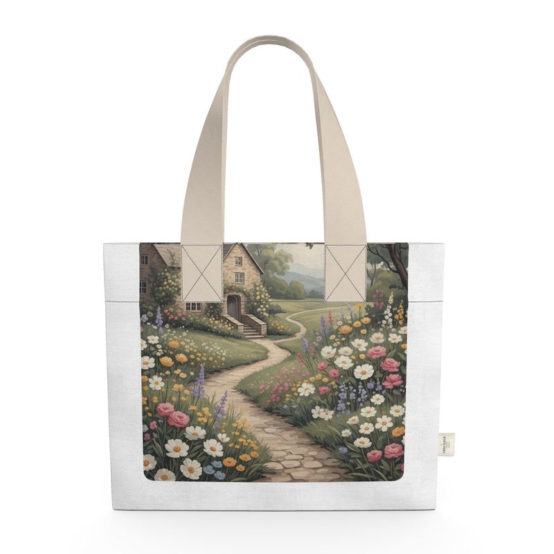 Tote Bag · Creo Fleur Atelier — atelier-printed silk piece, image 5