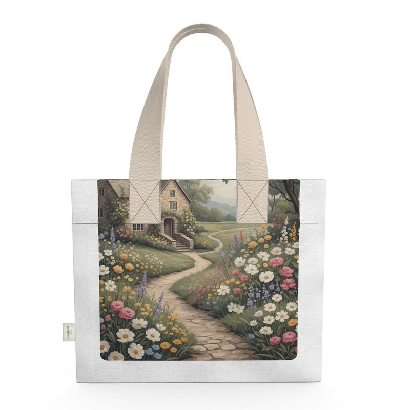 Tote Bag · Creo Fleur Atelier — atelier-printed silk piece, image 6