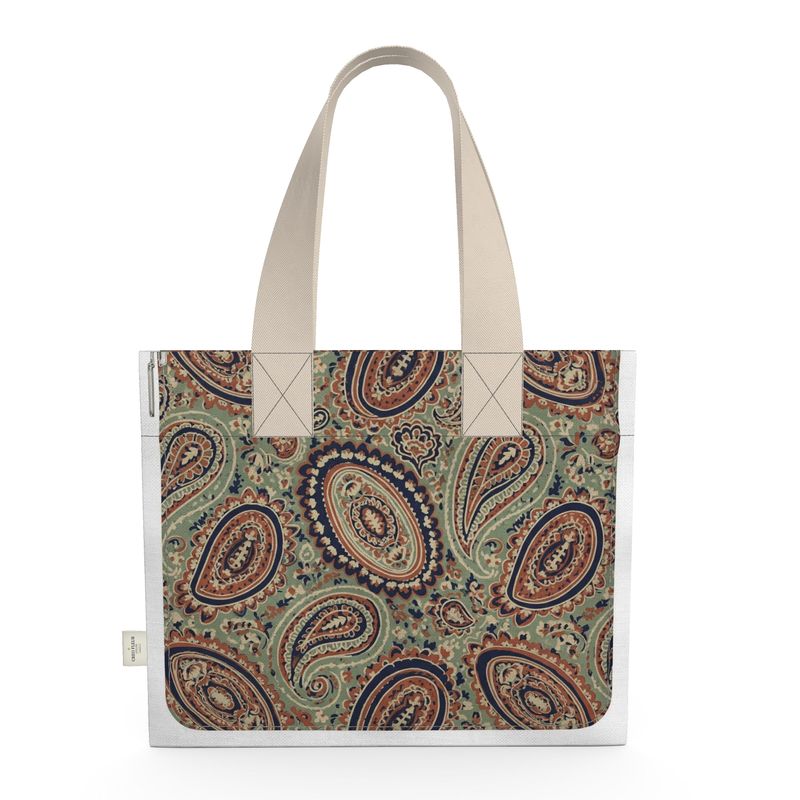 Tote Bag · Creo Fleur Atelier — atelier-printed silk piece, image 6