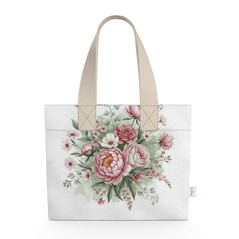 Tote Bag · Creo Fleur Atelier — atelier-printed silk piece, image 5