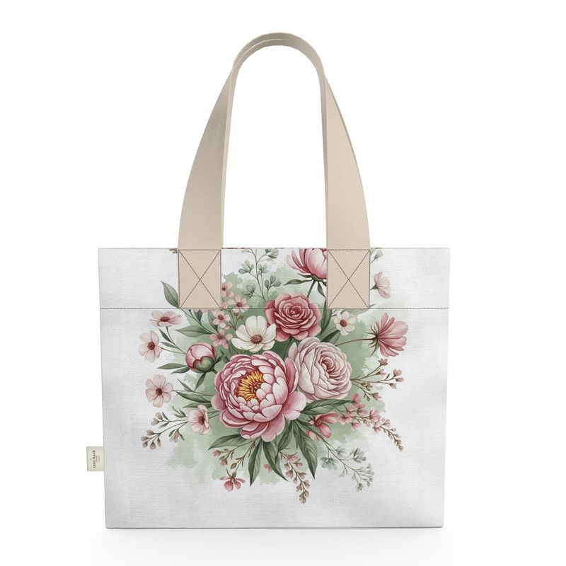 Tote Bag · Creo Fleur Atelier — atelier-printed silk piece, image 6