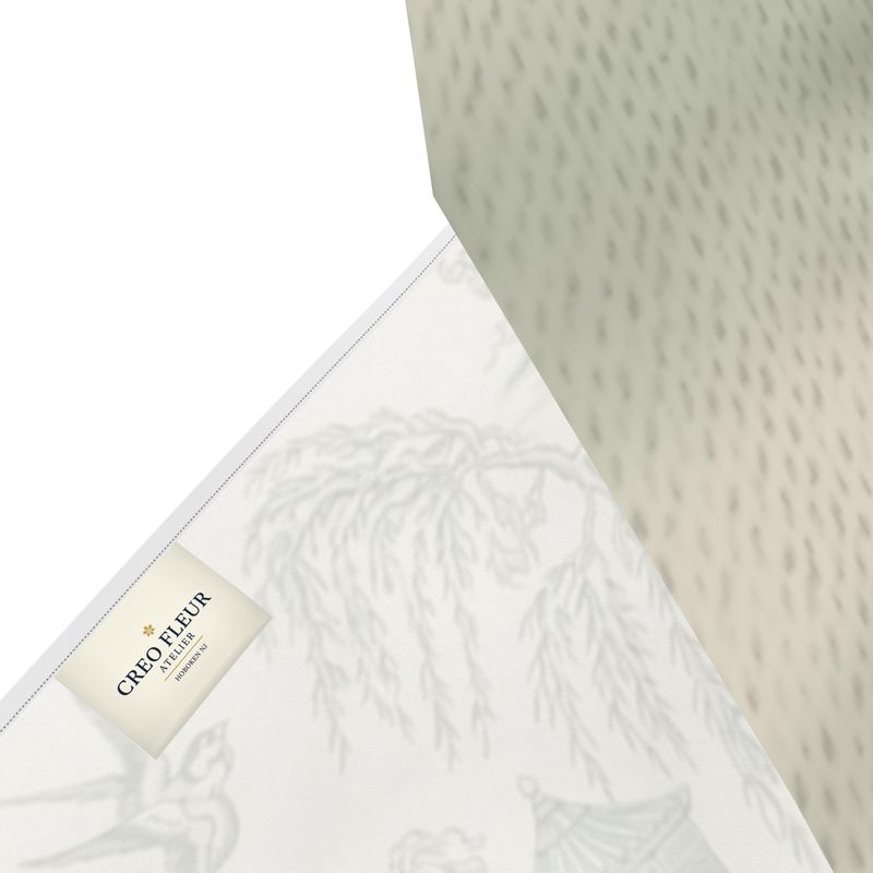 La Demoiselle — Toile Bridesmaid Halter (Dusty Green Light)