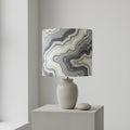 Creo Fleur Atelier — Drum Lamp Shade — Marbled Agate Translucent