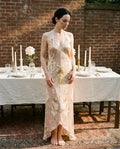 Pivoine Blush — Peony Silk Slip — editorial, wide establishing