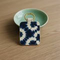 Creo Fleur Atelier — Keyring — Indigo Shibori Reserve