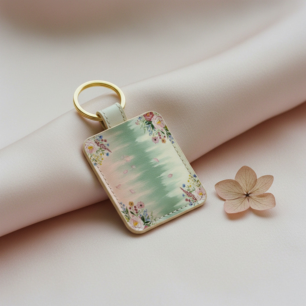 Creo Fleur Atelier — Keyring — Ombre Petal