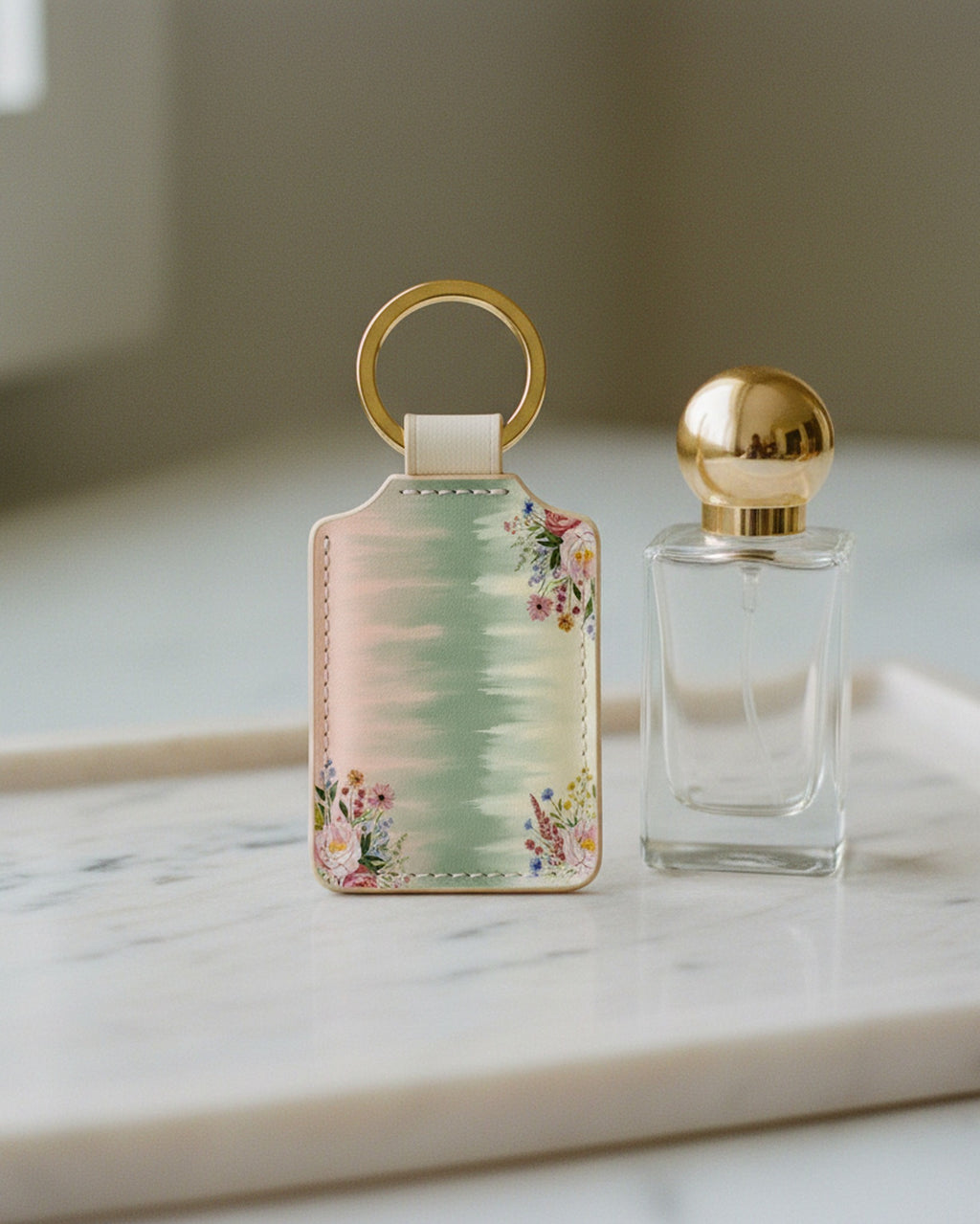 Creo Fleur Atelier — Keyring — Ombre Petal
