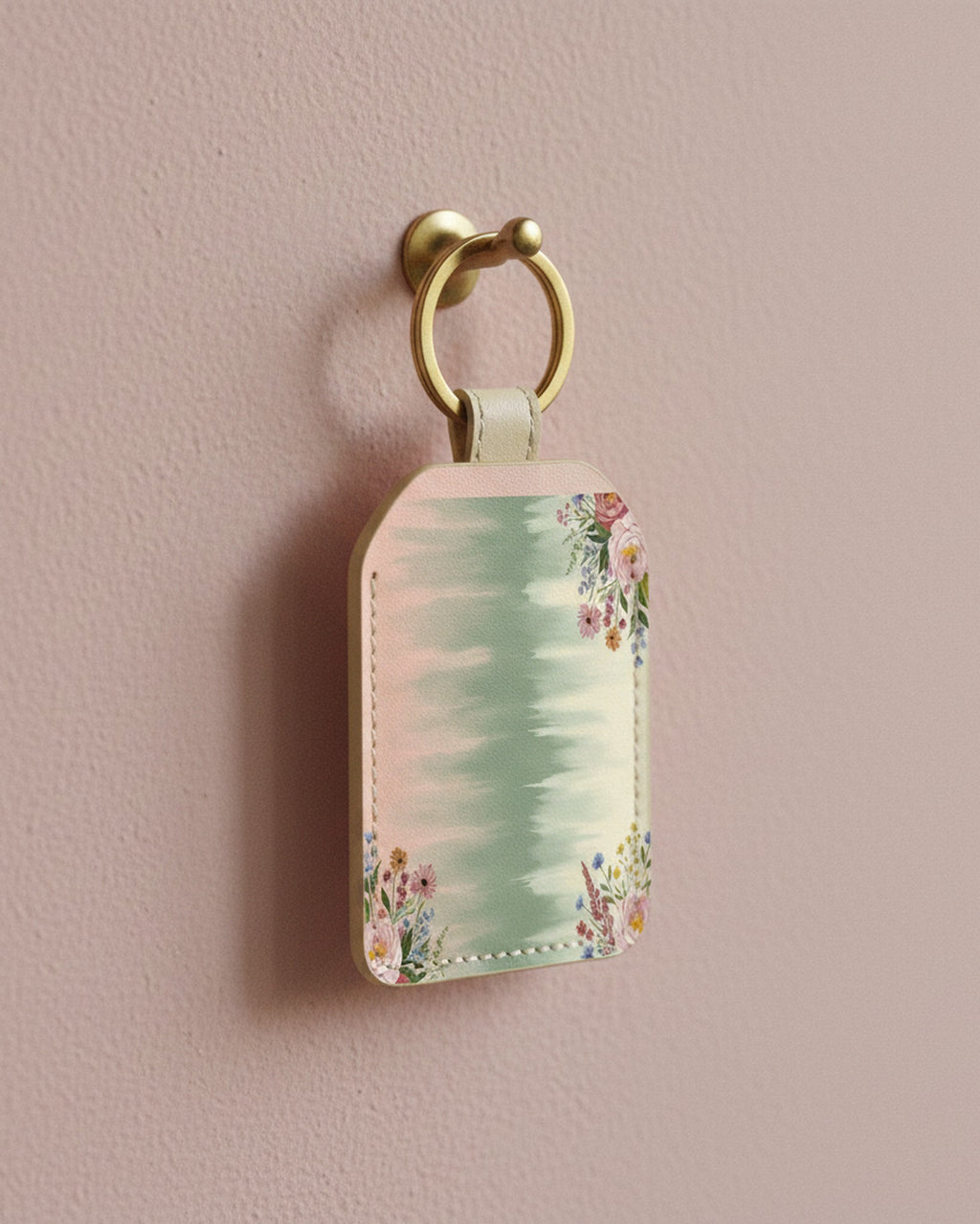 Creo Fleur Atelier — Keyring — Ombre Petal