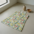 La Côte d'Azur — Lemon-Grove Tea Dress — hero flatlay on white — reactive-dyed mulberry silk — Hoboken atelier