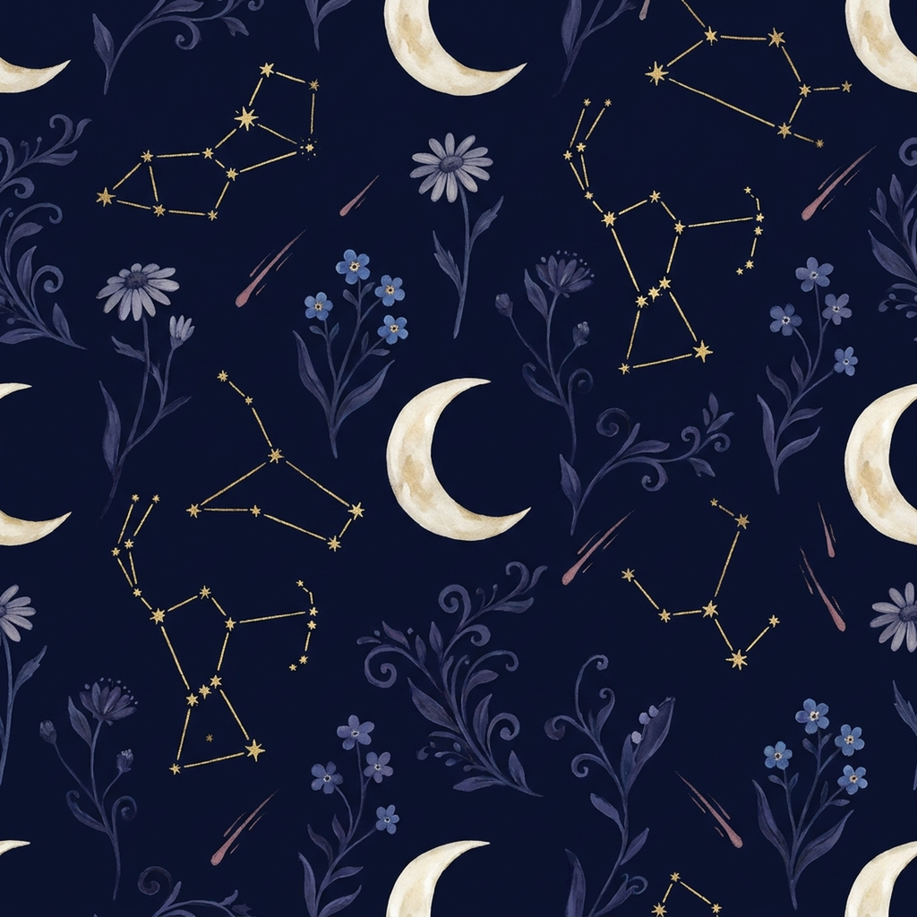 La Nuit Étoilée — Midnight Silk Slip