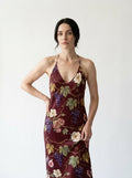 La Vigne en Fleur — Bordeaux Silk Slip