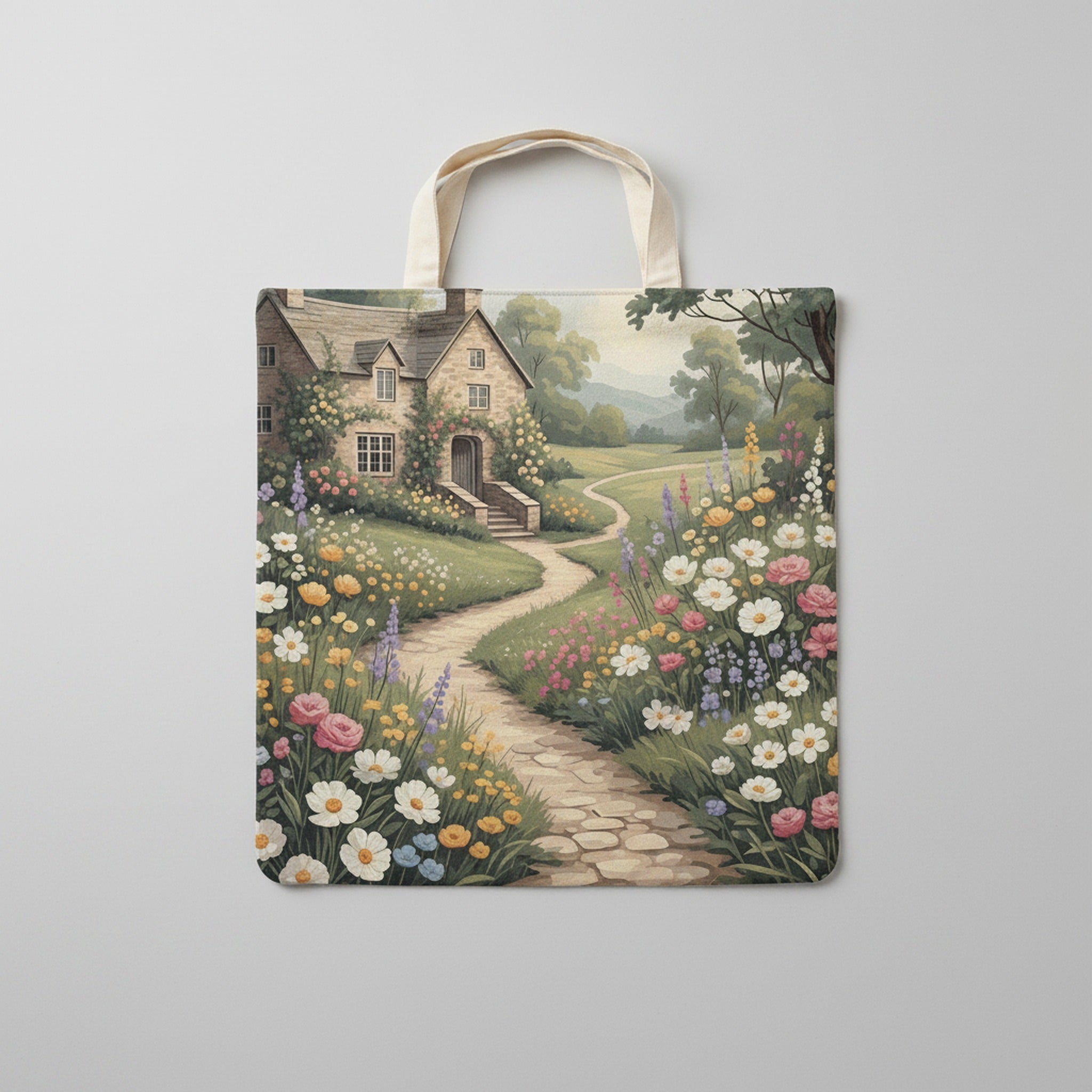Creo Fleur Atelier — Tote Bag — Cottage Garden Narrative