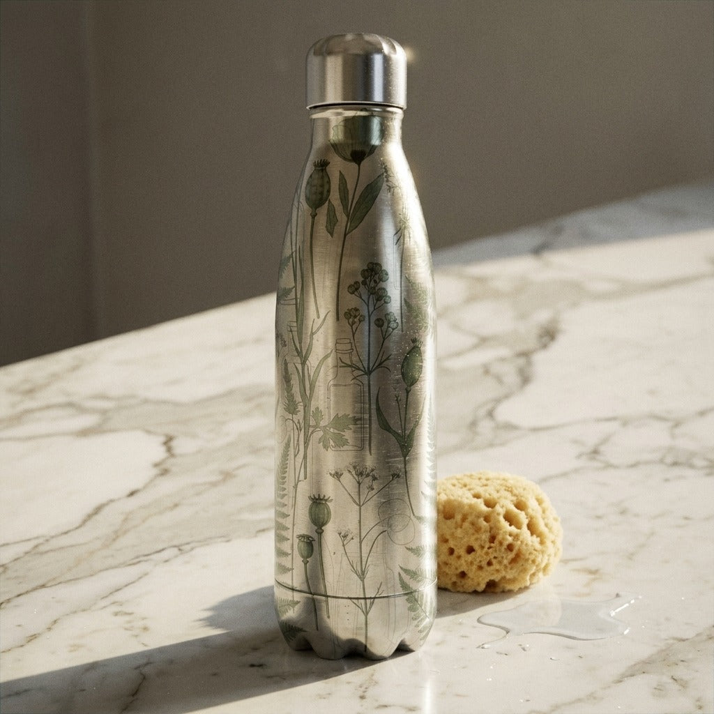 Creo Fleur Atelier — Water Bottle — Pressed Flower Memory