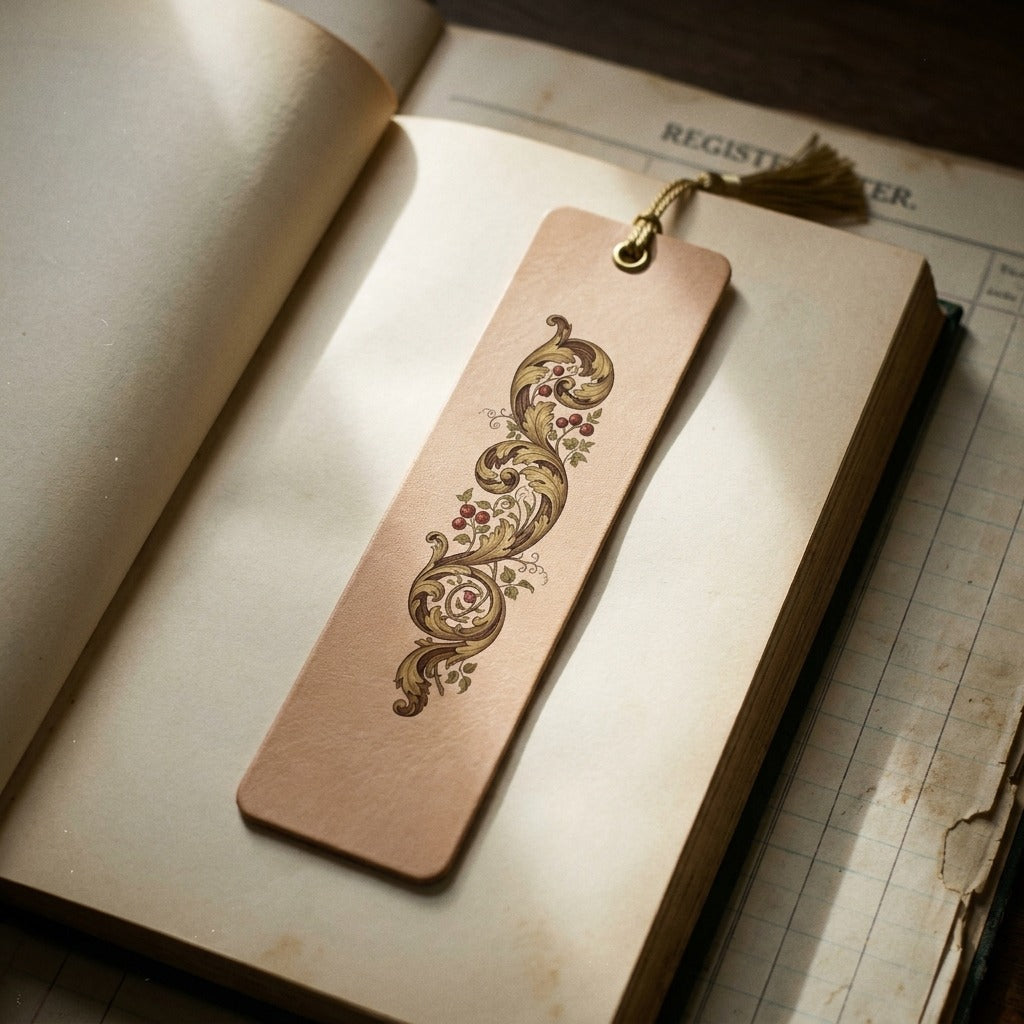 Creo Fleur Atelier — Bookmark — Botanical Ornament Victorian