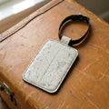 Creo Fleur Atelier — Luggage Tag — Pressed Leaf Silhouette