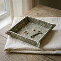 Creo Fleur Atelier — Trinket Tray — Modern Ditsy Botanical Muted