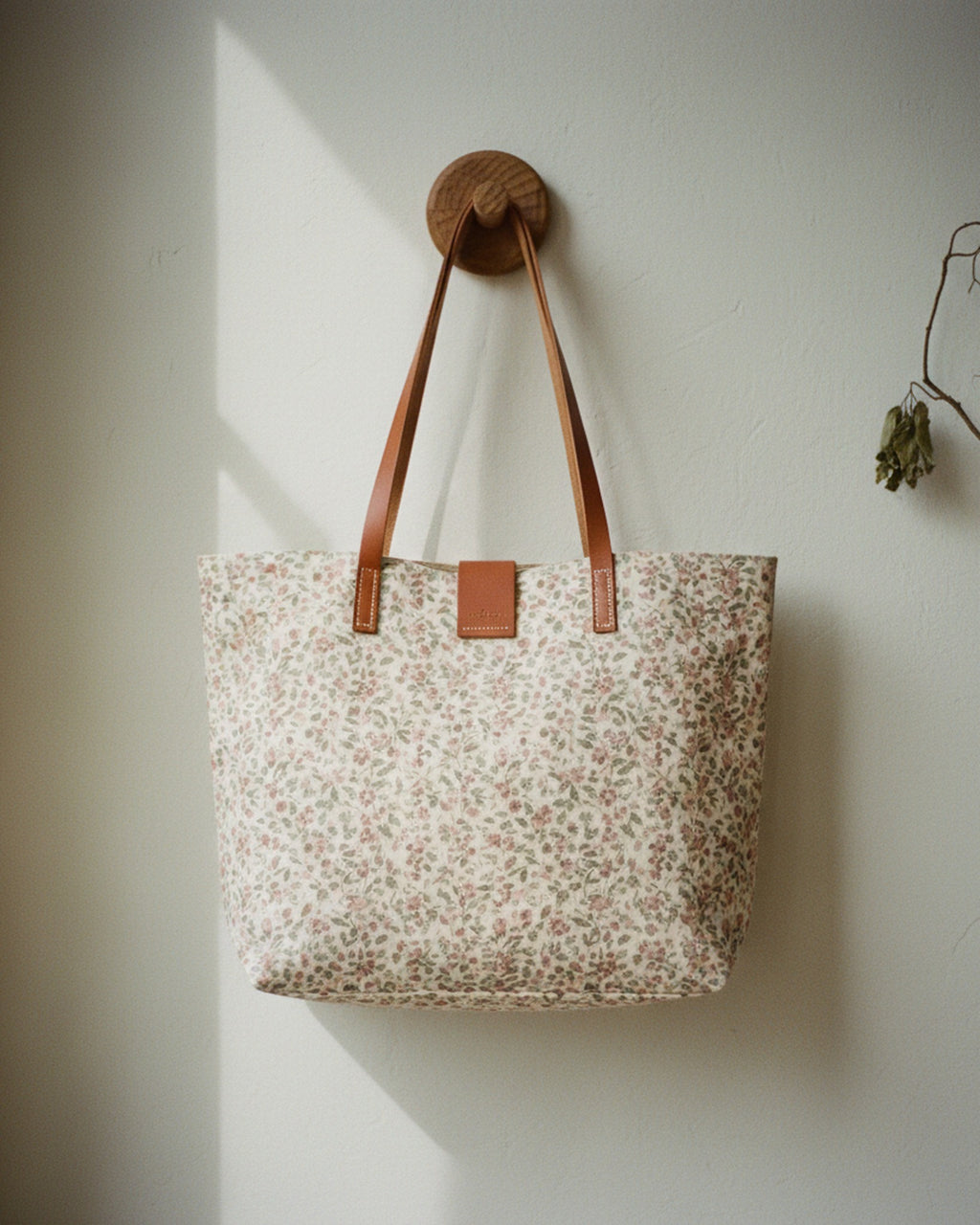 Tote Bag Ditsy Floral Contemporary · editorial · Creo Fleur Atelier