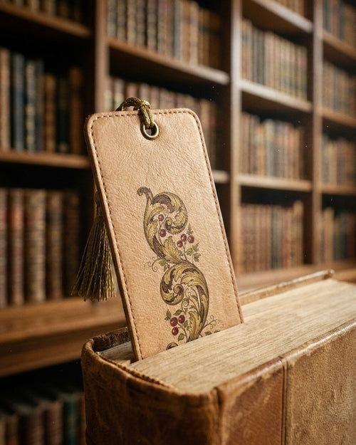 Creo Fleur Atelier — Bookmark — Botanical Ornament Victorian