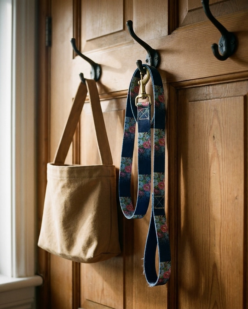 Creo Fleur Atelier — Dog Leash — Watercolor Ombre Floral