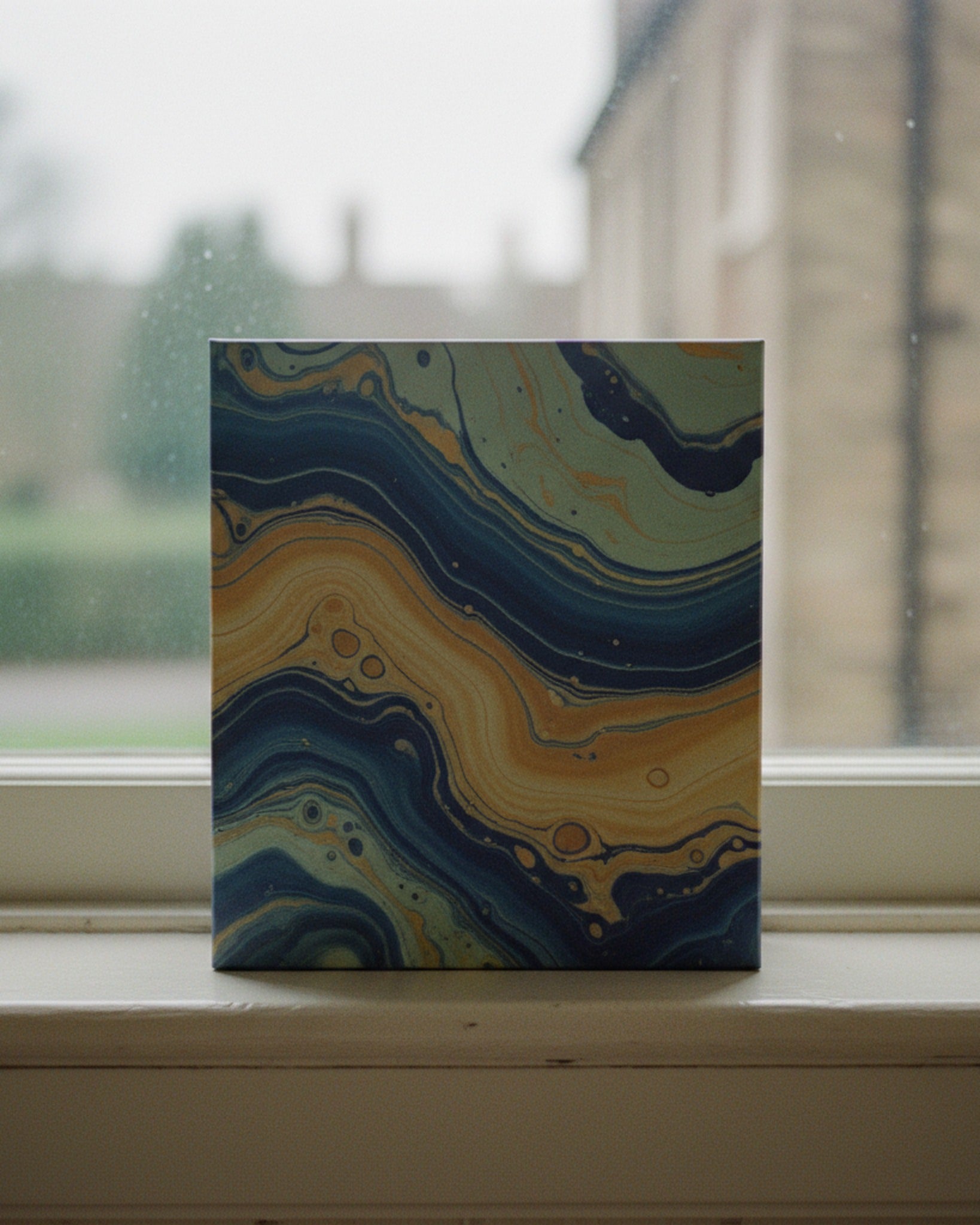 Jigsaw Puzzle Marbled Abstract Agate · editorial · Creo Fleur Atelier