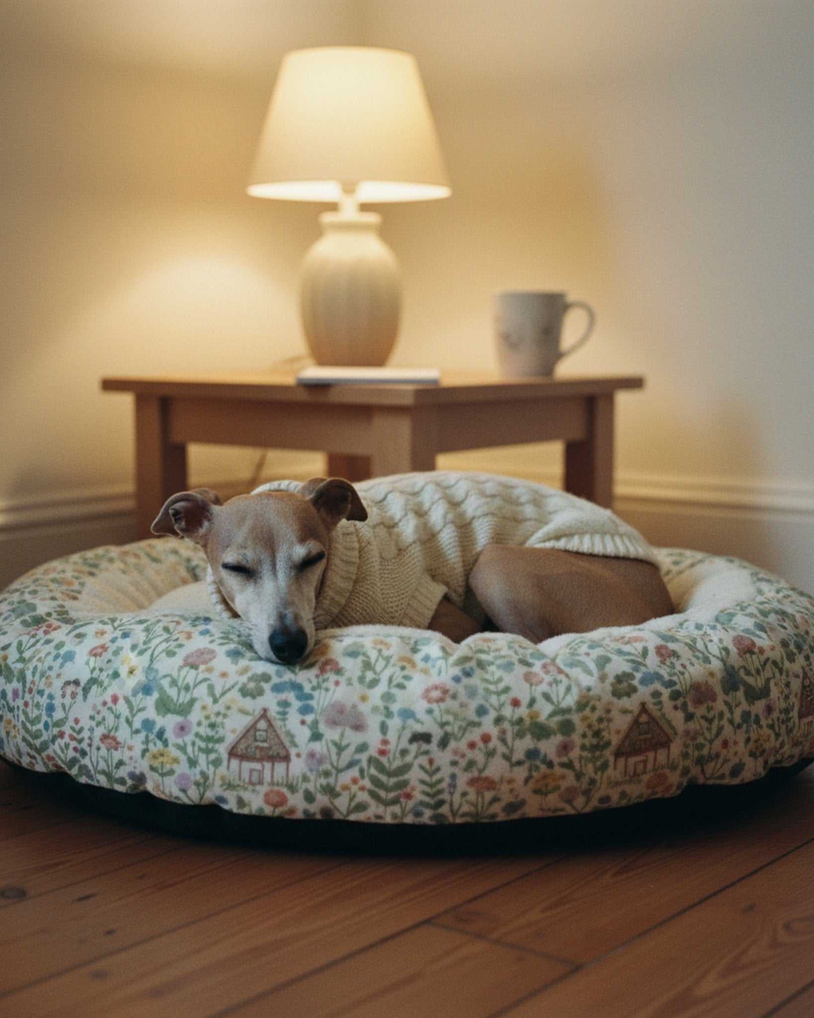 Dog Bed Wildflower Meadow Cottage · editorial · Creo Fleur Atelier