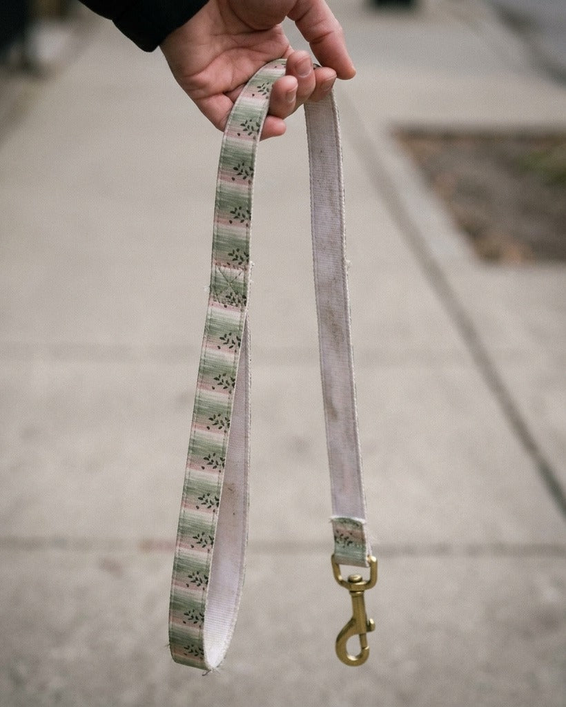 Creo Fleur Atelier — Dog Leash — Ombre Botanical Accent
