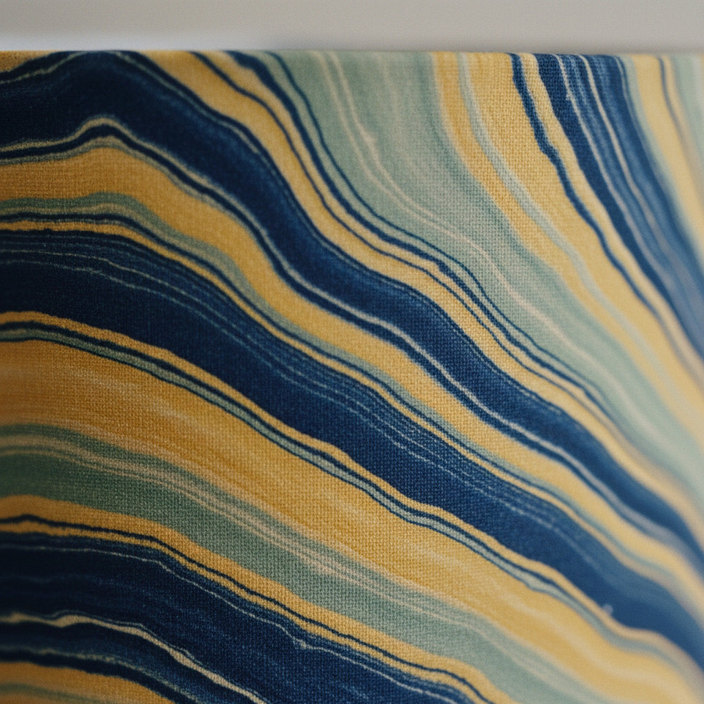 Drum Lamp Shade Marbled Agate Translucent · editorial · Creo Fleur Atelier