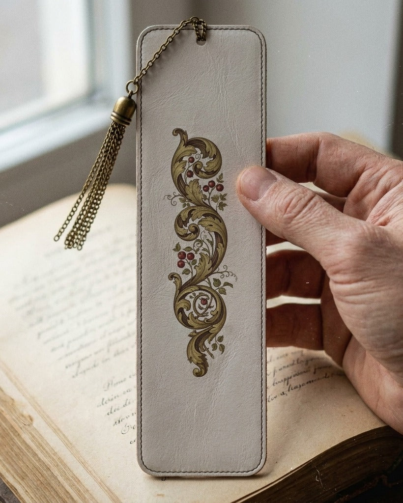 Creo Fleur Atelier — Bookmark — Botanical Ornament Victorian