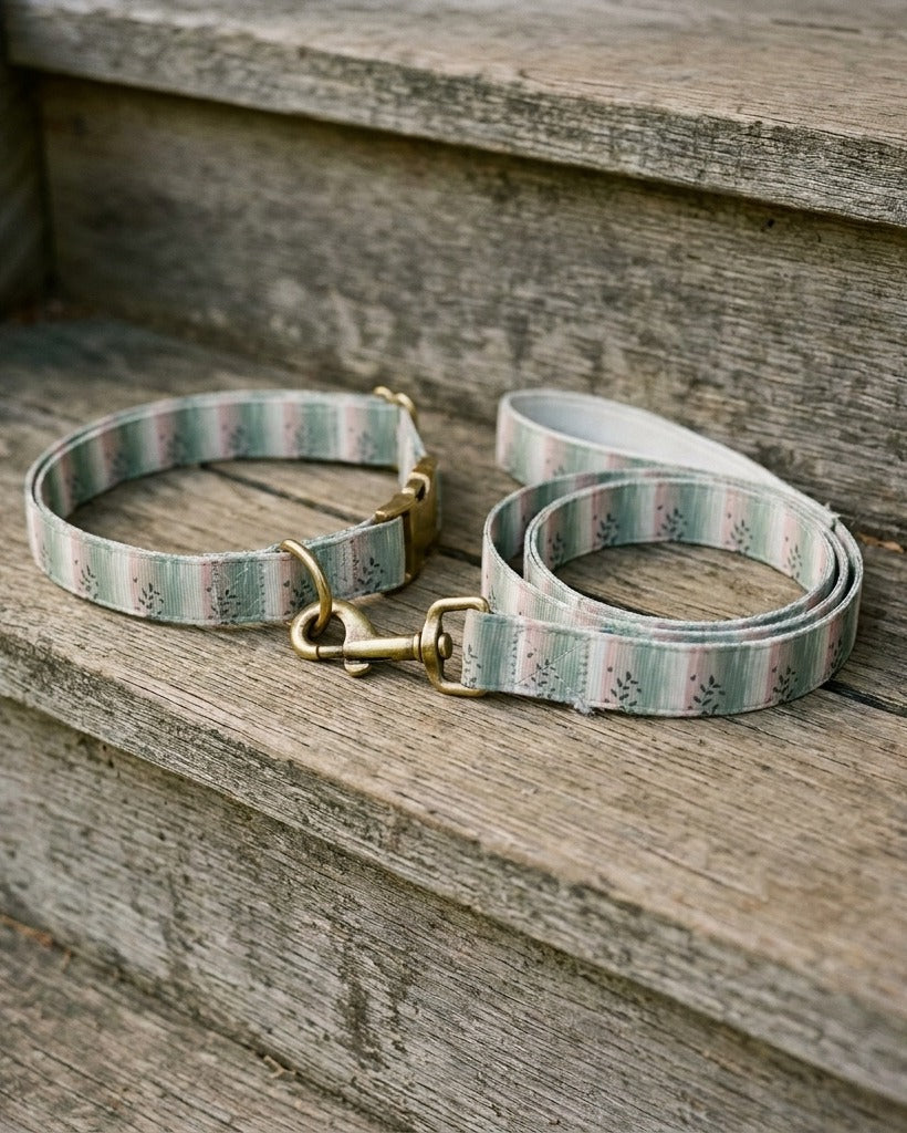 Creo Fleur Atelier — Dog Leash — Ombre Botanical Accent