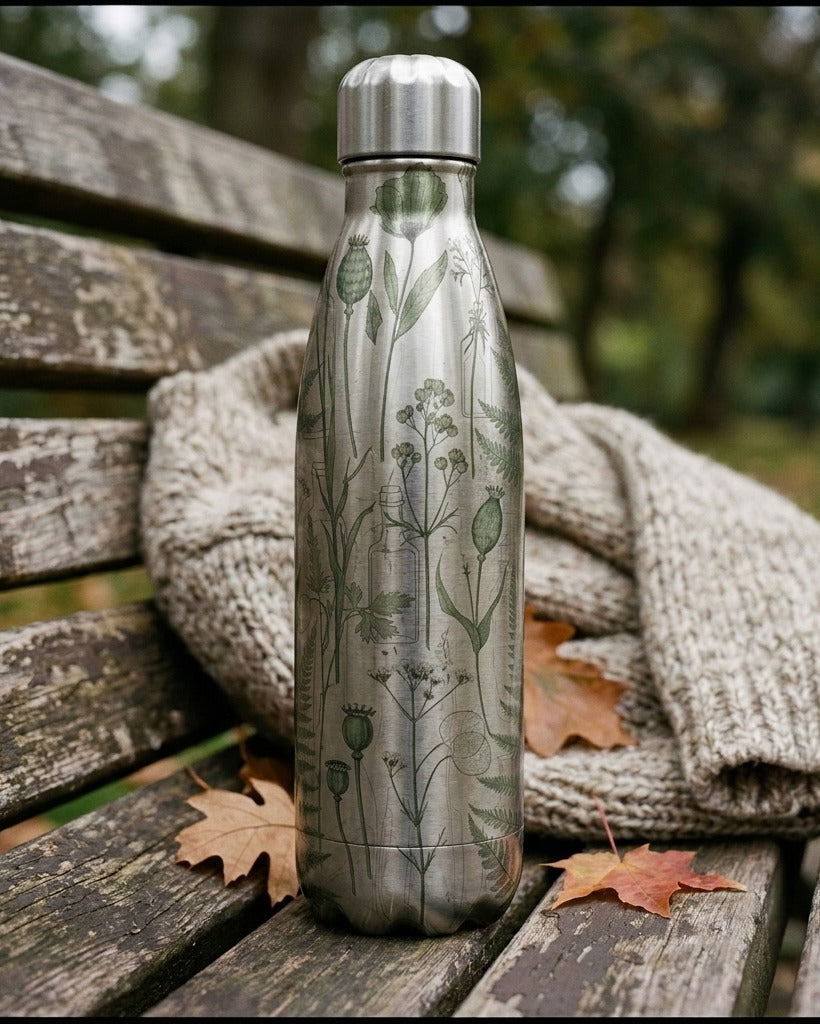 Creo Fleur Atelier — Water Bottle — Pressed Flower Memory