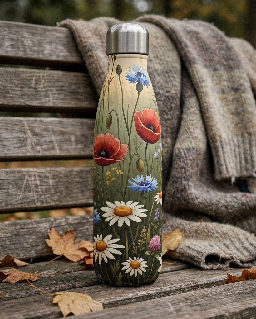 Creo Fleur Atelier — Water Bottle — Wildflower Botanical Wrap