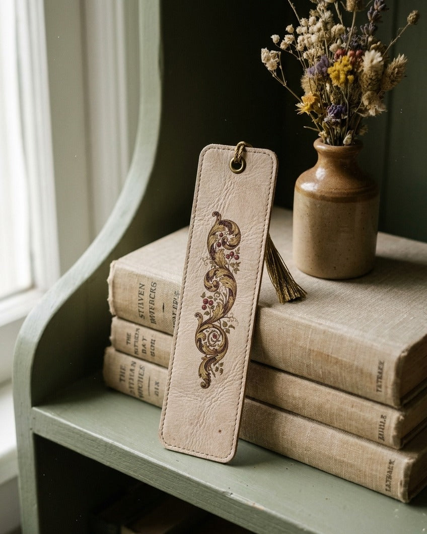 Creo Fleur Atelier — Bookmark — Botanical Ornament Victorian