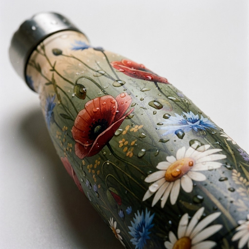Creo Fleur Atelier — Water Bottle — Wildflower Botanical Wrap