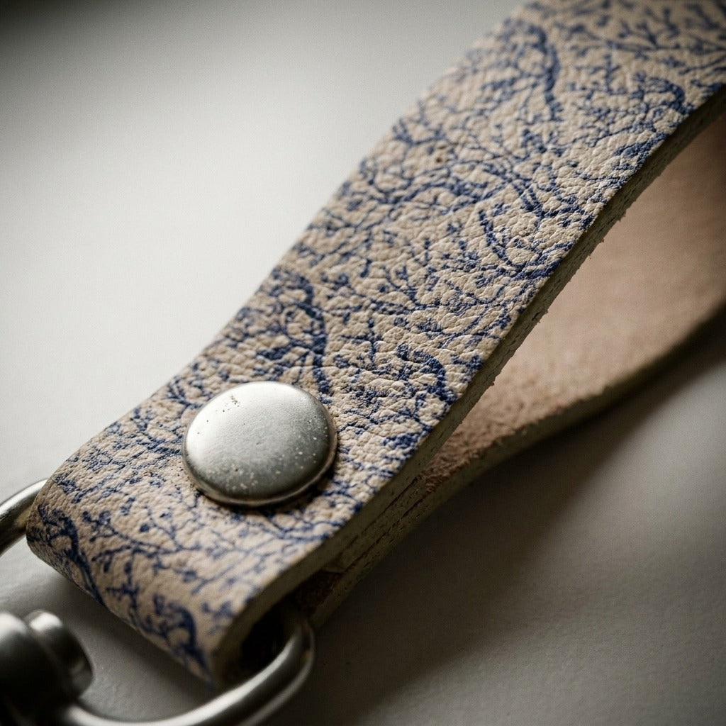 Creo Fleur Atelier — Keychain — Chinoiserie Bird Bloom